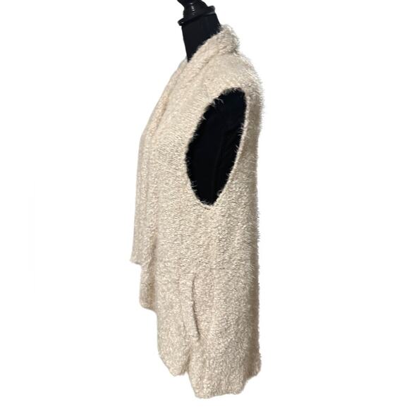 Cream Waterfall Open Sweater Best Cardigan Altard State - Picture 2 of 8